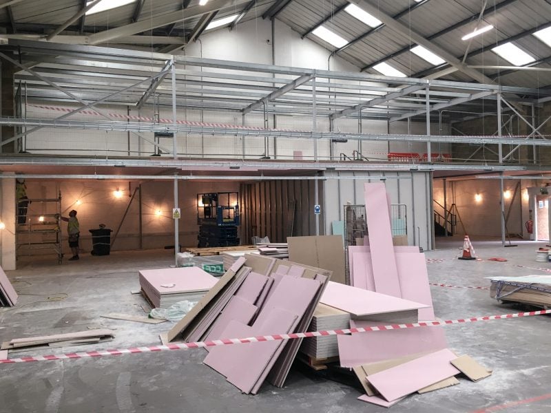 Detectortesters Mezzanine Refurbishment