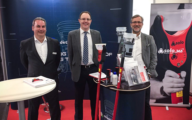 Detectortesters at FeuerTrutz 2019
